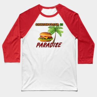Cheeseburger in Paradise Baseball T-Shirt